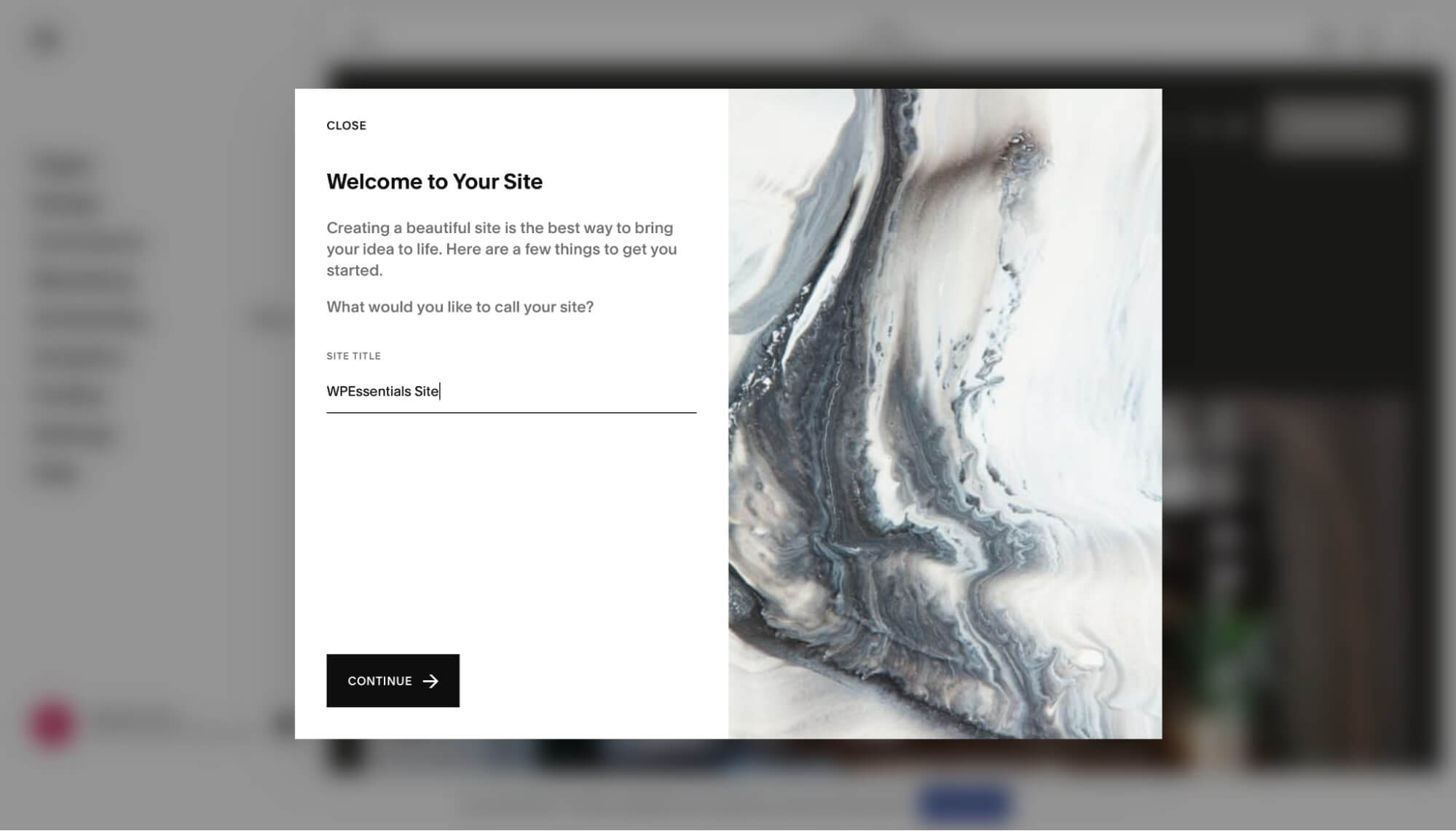 Squarespace Site Setup